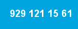 929 121 15 61
